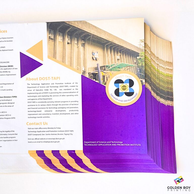 BROCHURE (A4, TRIFOLD)
